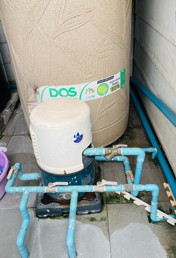 งานซ่อมปั๊มน้ำ