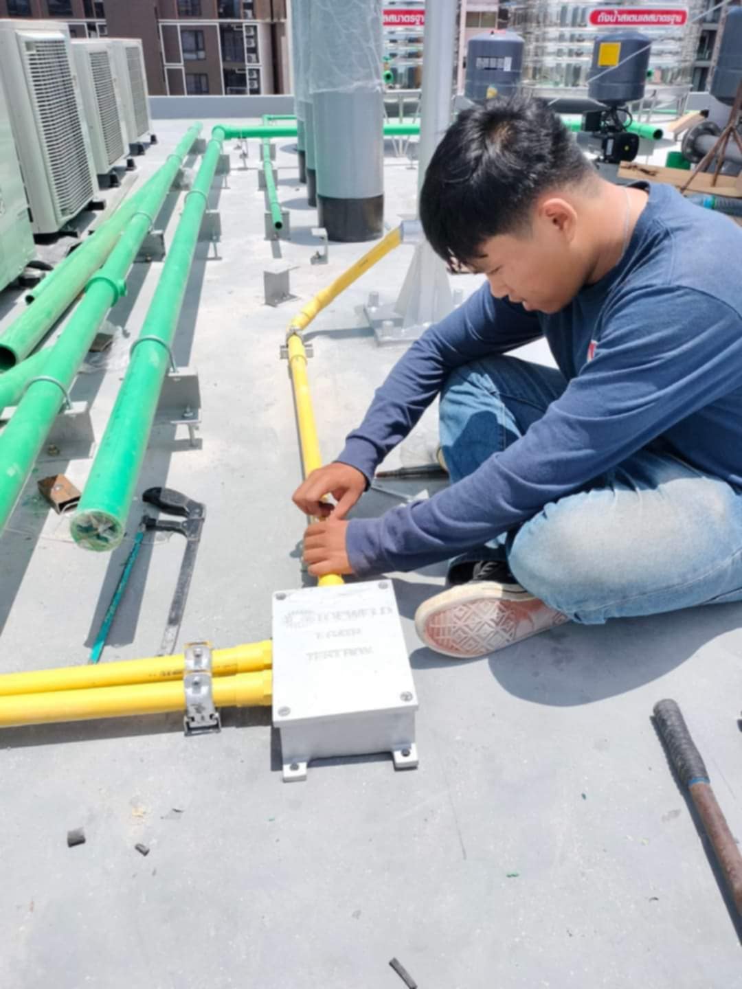 งานเปลี่ยนสายไฟ