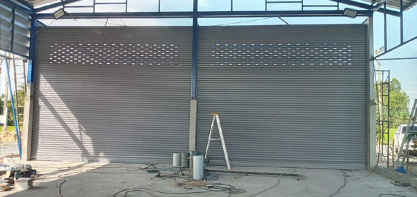 งานติดตั้งประตูห้องน้ำ PVC