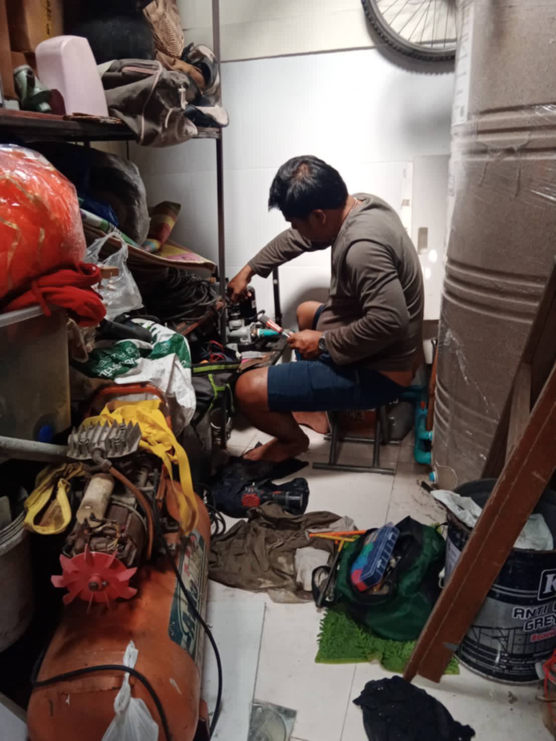 ตัวอย่างงานช่างซ่อมบ้าน