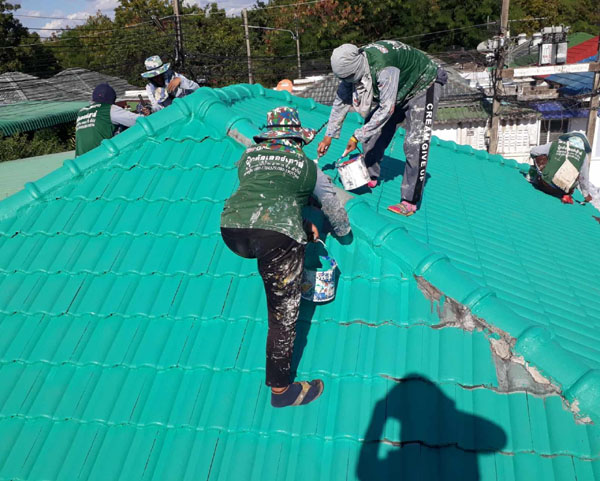 งานหลังคาโปร่งแสง