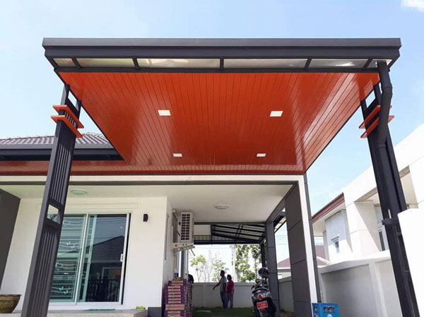 งานซ่อมหลังคาร้านค้า