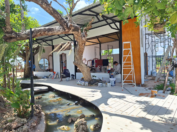 งานเปลี่ยนหลังคาโรงงาน