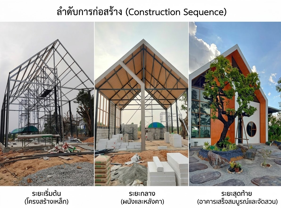 ทีมช่างบี้ รับทำหลังคาทุกประเภท